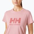 Tricou pentru femei Helly Hansen Logo 3.0 pink salt 3