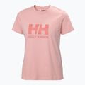 Tricou pentru femei Helly Hansen Logo 3.0 pink salt 4