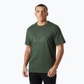 Tricou pentru bărbați Helly Hansen Box T 2.0 jungle green