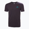 Tricou pentru bărbați Helly Hansen Nord Graphic black grape 4