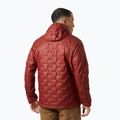 Geacă hibridă pentru bărbați Helly Hansen Lifaloft Hooded Insulator mars red 2