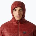 Geacă hibridă pentru bărbați Helly Hansen Lifaloft Hooded Insulator mars red 3