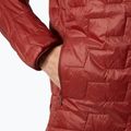 Geacă hibridă pentru bărbați Helly Hansen Lifaloft Hooded Insulator mars red 4