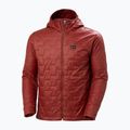 Geacă hibridă pentru bărbați Helly Hansen Lifaloft Hooded Insulator mars red 6