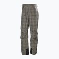 Pantaloni de schi pentru bărbați Helly Hansen Legendary Insulated pebble broxburn plaid aop