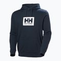 Bluză pentru bărbați Helly Hansen Box Hoodie navy 5
