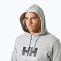 Bluză pentru bărbați Helly Hansen HH Logo Hoodie grey/melange 3