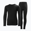Set de lenjerie termoactivă pentru copii Helly Hansen JR Lifa Merino Midweight black