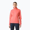Bluză de navigație pentru femei Helly Hansen Crew Fleece sunset pink