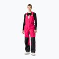 Pantaloni de navigație pentru femei Helly Hansen Skagen Offshore Bib cranberry
