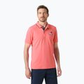 Tricou polo pentru bărbați Helly Hansen Hp Figari Polo sunset pink 3