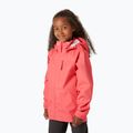 Geacă de navigație pentru copii Helly Hansen Crew Hooded Jr 41813 sunset pink 3