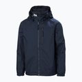 Geacă de navigație pentru copii Helly Hansen Crew Hooded Jr 41813 navy