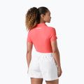 Tricou polo pentru femei Helly Hansen Crewline Polo sunset pink 2