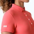 Tricou polo pentru femei Helly Hansen Crewline Polo sunset pink 4