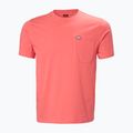 Tricou pentru bărbați Helly Hansen Hudson nantucket red 4