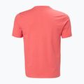 Tricou pentru bărbați Helly Hansen Hudson nantucket red 5