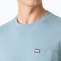 Tricou pentru bărbați Helly Hansen Hudson windy blue 3