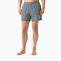 Pantaloni scurți de navigație pentru bărbați Helly Hansen Newport Trunk 4.5" navy offset stripe aop 3