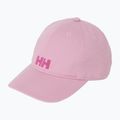 Șapcă pentru copii Helly Hansen Logo Jr pink lavender