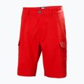 Pantaloni scurți de navigație pentru bărbați Helly Hansen QD Cargo 11" red 5