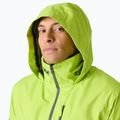 Geacă de navigație pentru bărbați Helly Hansen Crew Hooded Midlayer 2 luminous green 3