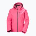 Geacă de navigație pentru femei Helly Hansen Crew Hooded Midlayer 2.0 hot pink 8