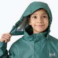 Geacă de navigație pentru copii Helly Hansen Moss opal green 3
