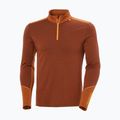 Bluză termoactivă pentru bărbați Helly Hansen Lifa Merino Midweight 1/2 Zip iron oxide