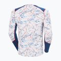 Bluză termoactivă pentru bărbați Helly Hansen Lifa Active white slope map aop 6
