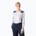 Bluză termoactivă pentru femei Helly Hansen Lifa Active white slope map aop