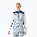 Bluză termoactivă pentru femei Helly Hansen Lifa Merino Midweight Gra 1/2 Zip bright blue new nordic aop