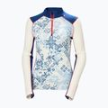 Bluză termoactivă pentru femei Helly Hansen Lifa Merino Midweight Gra 1/2 Zip bright blue new nordic aop 5