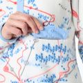 Bluză fleece pentru femei Helly Hansen Maridalen Printed Fleece white slope map aop 3