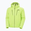 Geacă de schi pentru bărbați Helly Hansen Alpha 4.0 luminous green 9