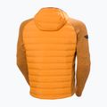 Geacă hibrid pentru bărbați Helly Hansen Skagen Hybrid Knit Insulator ignite orange 7