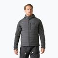 Geacă hibrid pentru bărbați Helly Hansen Skagen Hybrid Knit Insulator ebony