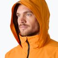 Geacă de navigație pentru bărbați Helly Hansen HP Racing Lifaloft Hood ignite orange 3