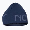 Căciulă de iarnă NORRONA MerinoUll Logo Beanie indigo night melange