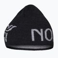 Căciulă de iarnă NORRONA MerinoUll Logo Beanie caviar melange