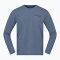 Longsleeve pentru bărbați NORRONA Femund Tech vintage indigo 4