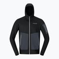 Bluză de trekking pentru bărbați NORRONA Falketind Warm2 Stretch Hood caviar black 5