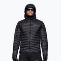 Geacă cu puf pentru bărbați Norrona Trollveggen Down800 Super Light Hood Caviar Black
