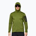 Bluză de trekking pentru bărbați NORRONA Falketind Warm2 Stretch Hood pesto