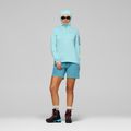 Bluză de trekking pentru femei NORRONA Falketind Warm1 Hood aqua haze/trooper 2