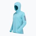 Bluză de trekking pentru femei NORRONA Falketind Warm1 Hood aqua haze/trooper 7