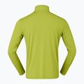 Bluză de trekking pentru bărbați NORRONA Femund Warm1 Zip Neck golden lime/olive night 6