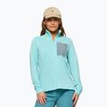Bluză de trekking pentru femei NORRONA Femund Warm1 Zip Neck aqua haze/trooper