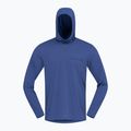Bluză de trekking pentru bărbați NORRONA Femund Tech Hood vintage indigo 6