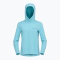 Bluză de trekking pentru femei NORRONA Femund Tech Hood aqua haze 6